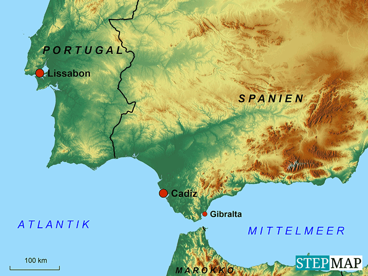 StepMap-Karte-Cadiz