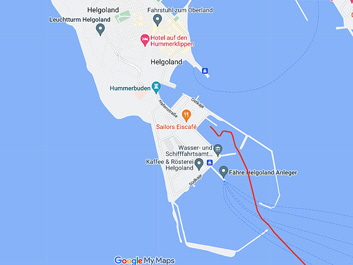 Hafenkarte-Helgoland